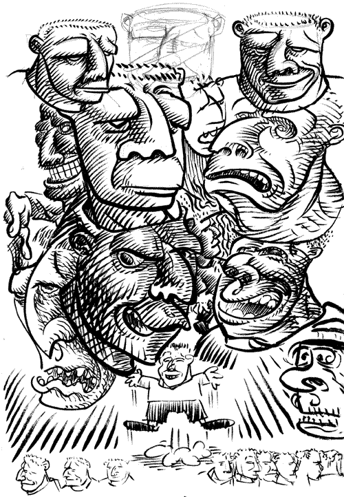 Snuz: Devlopment sketch of Doris